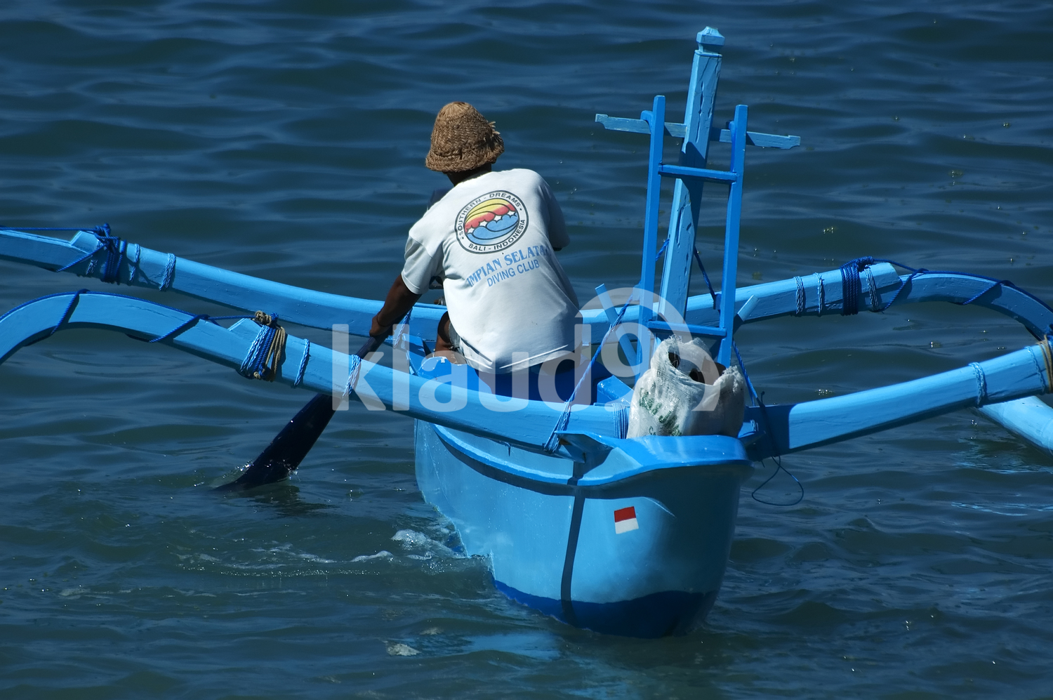 Fisherman in Maggis, Bali
