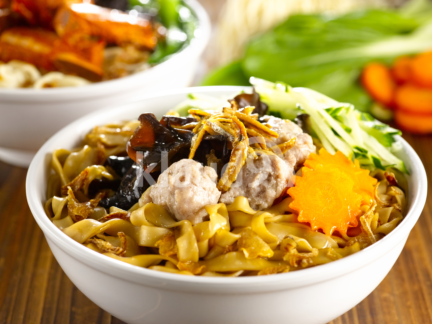 Ban Mian With Mince Meat (Block Noodle)