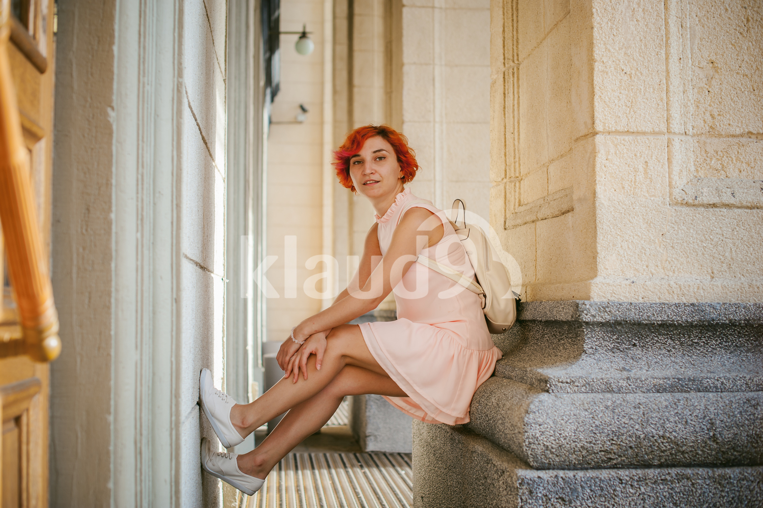 Women taking a break from walking