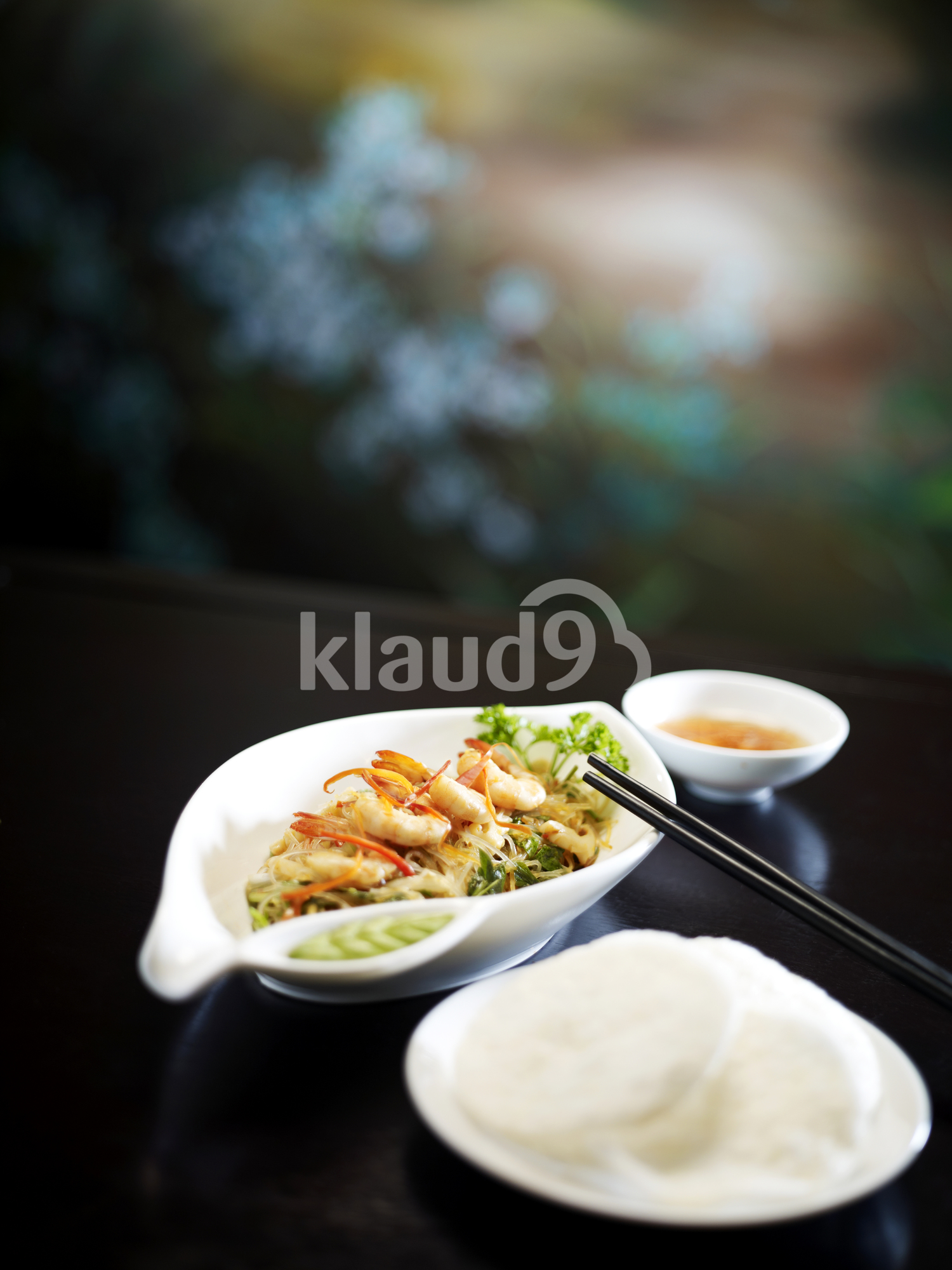 Vietnamese prawn dish