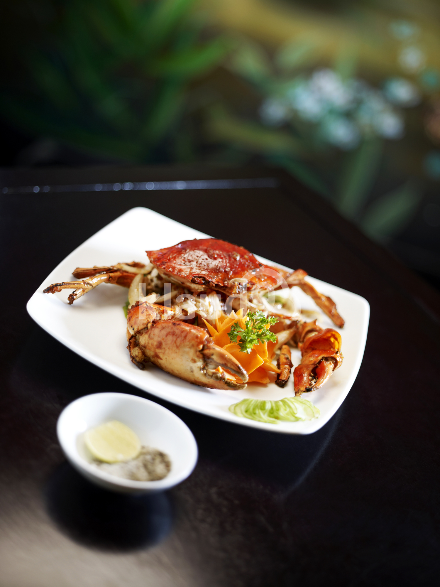 Vietnamese crab dish