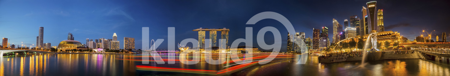 The Vibrant Singapore city