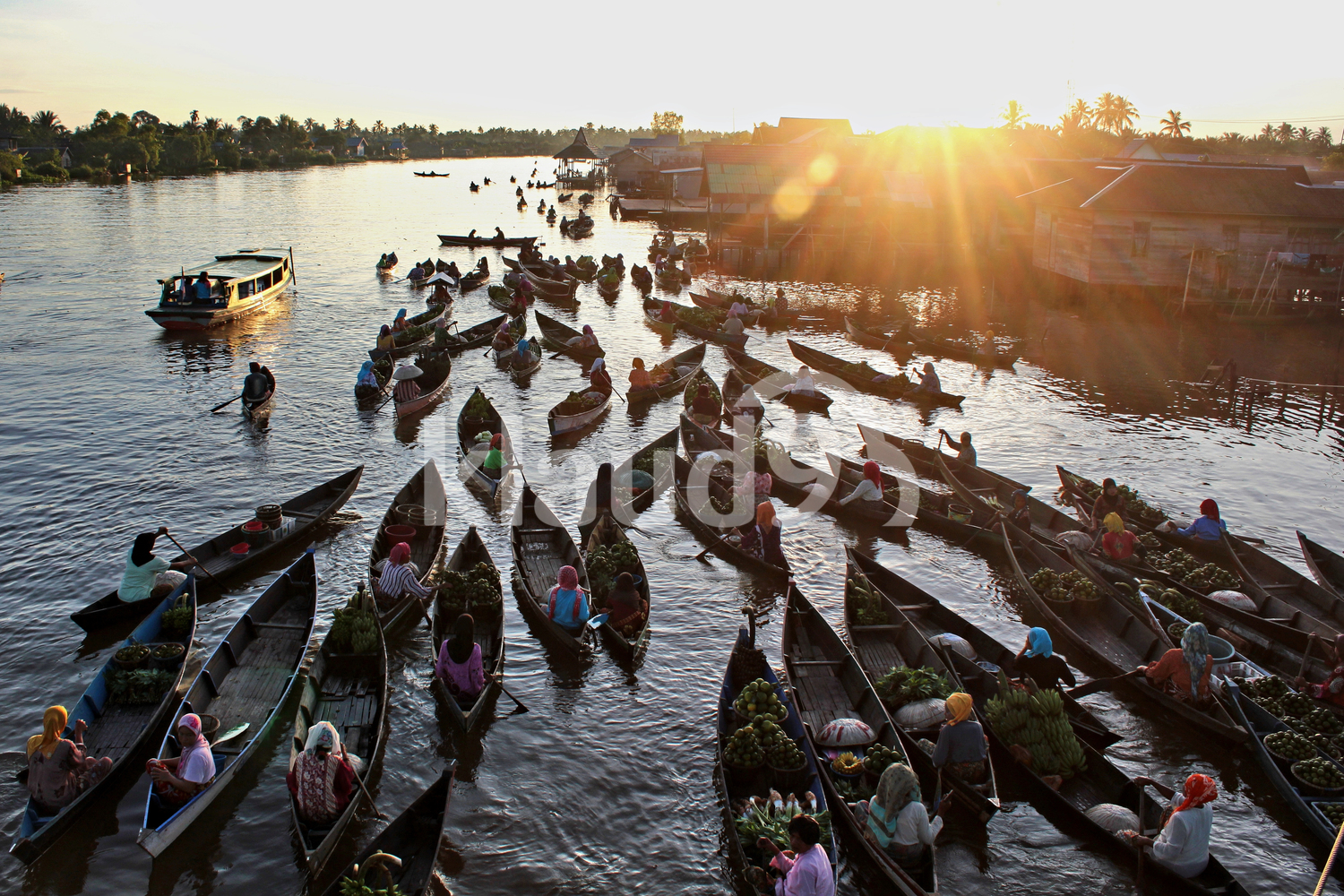 Morning in Indonesia