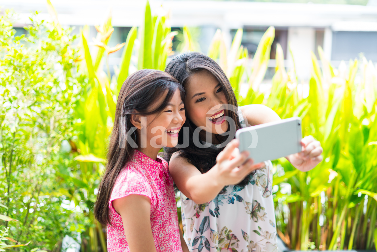 Daughter taking a selfie with her Mother