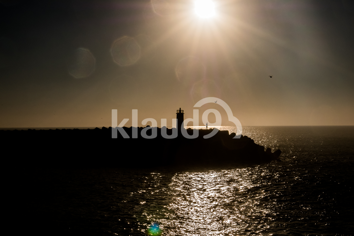 Sunrise over the ocean
