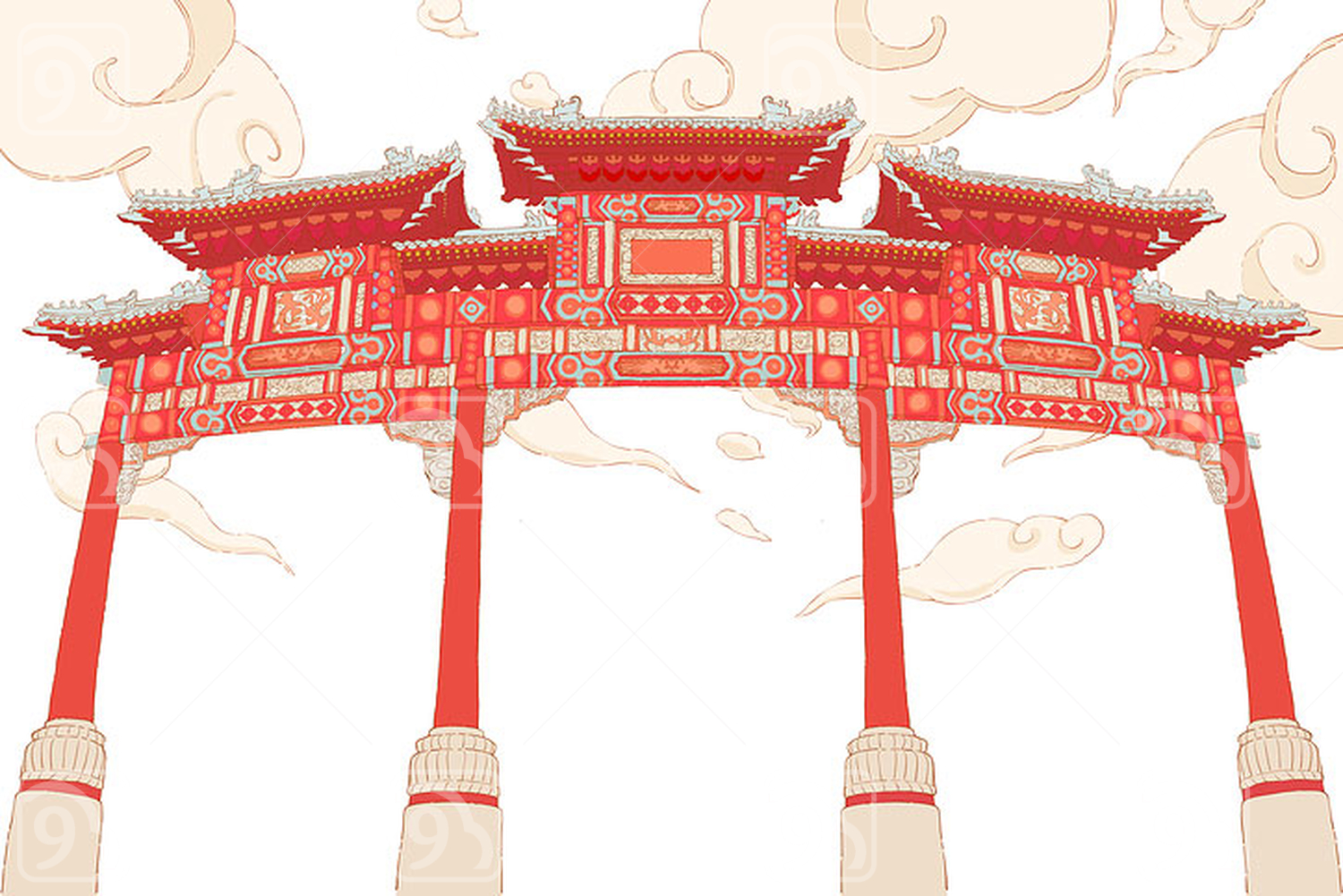 Chinese traditional architecture,Pailou 