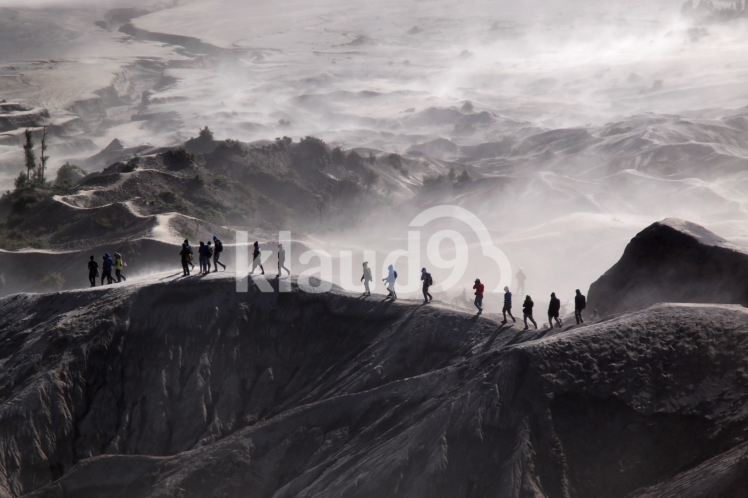 Travellers in Bromo