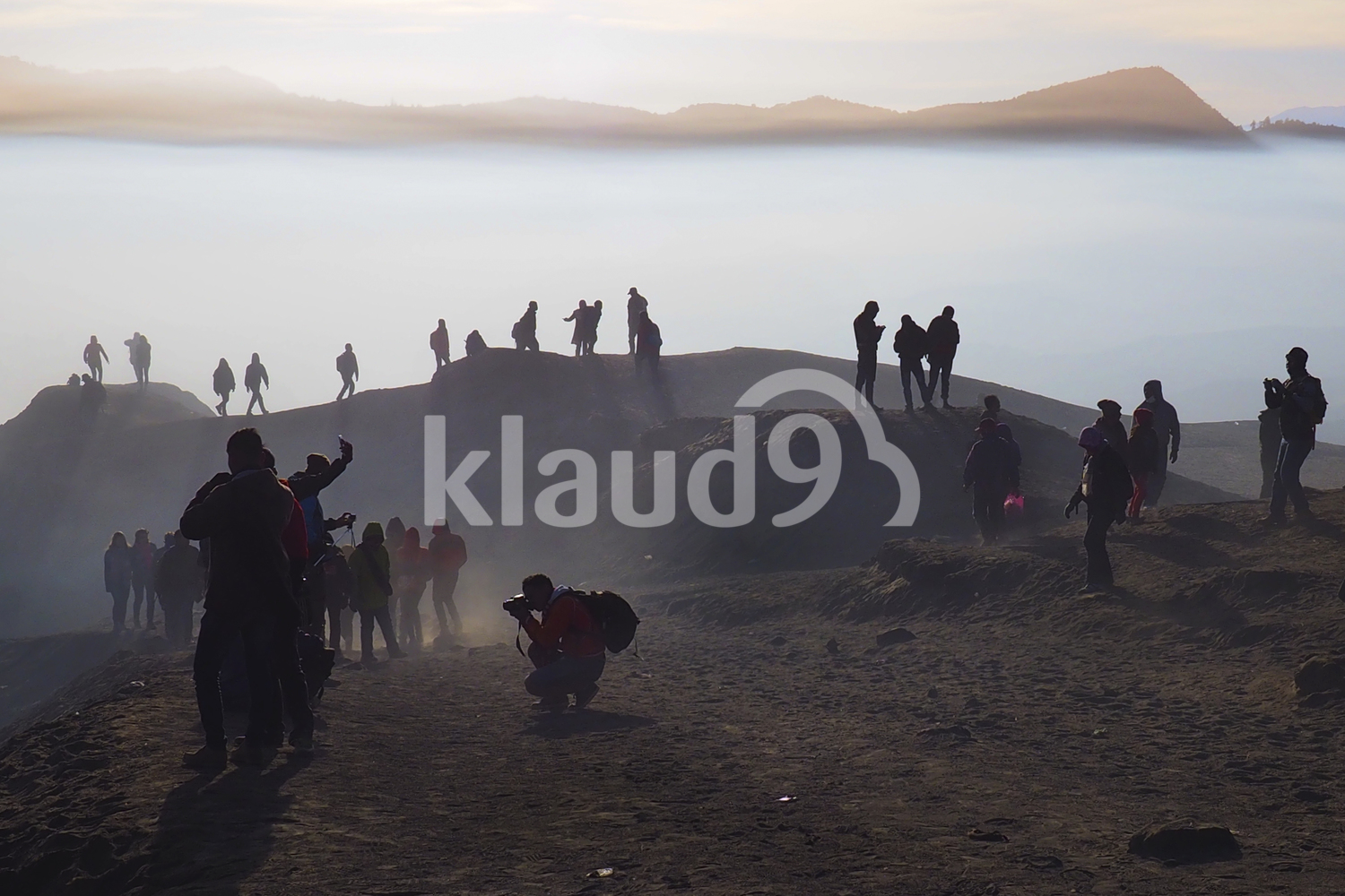 Travellers in Bromo