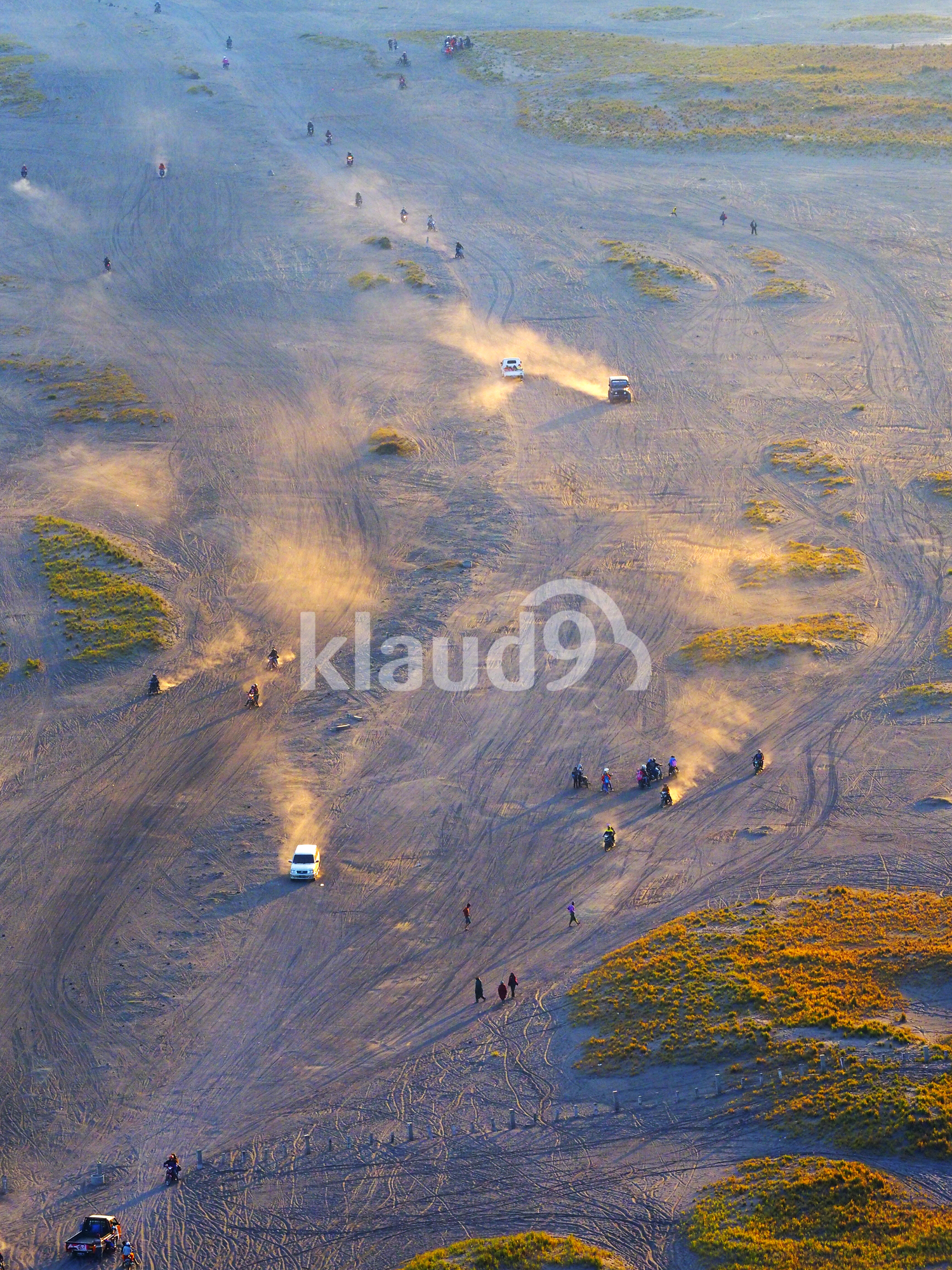 Traffic in Bromo