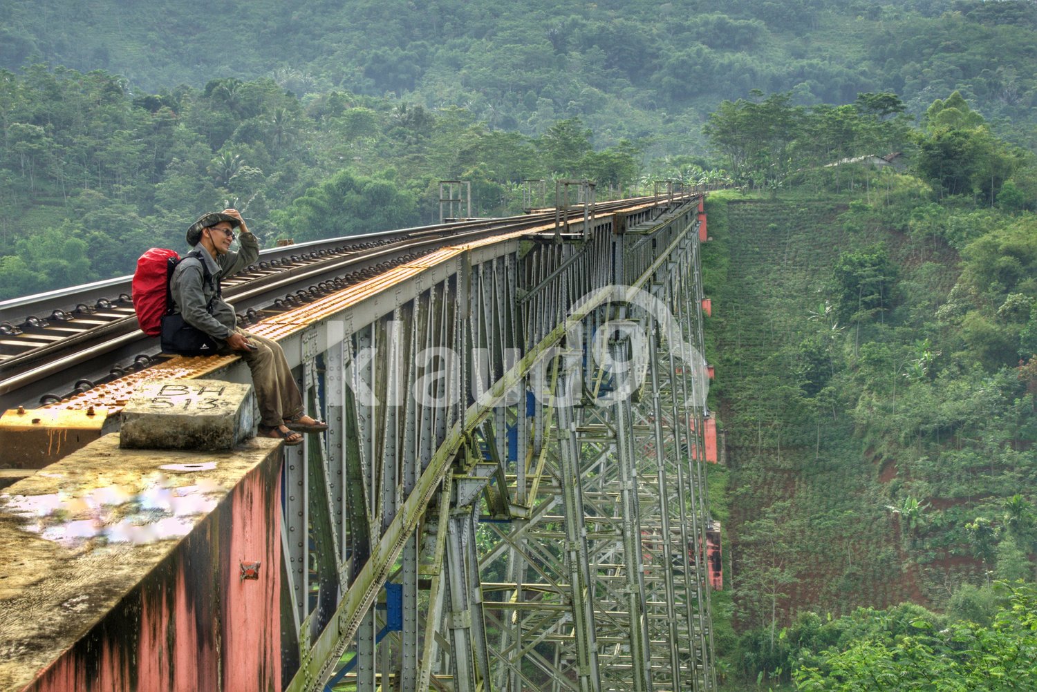 Cikubang rail bridge
