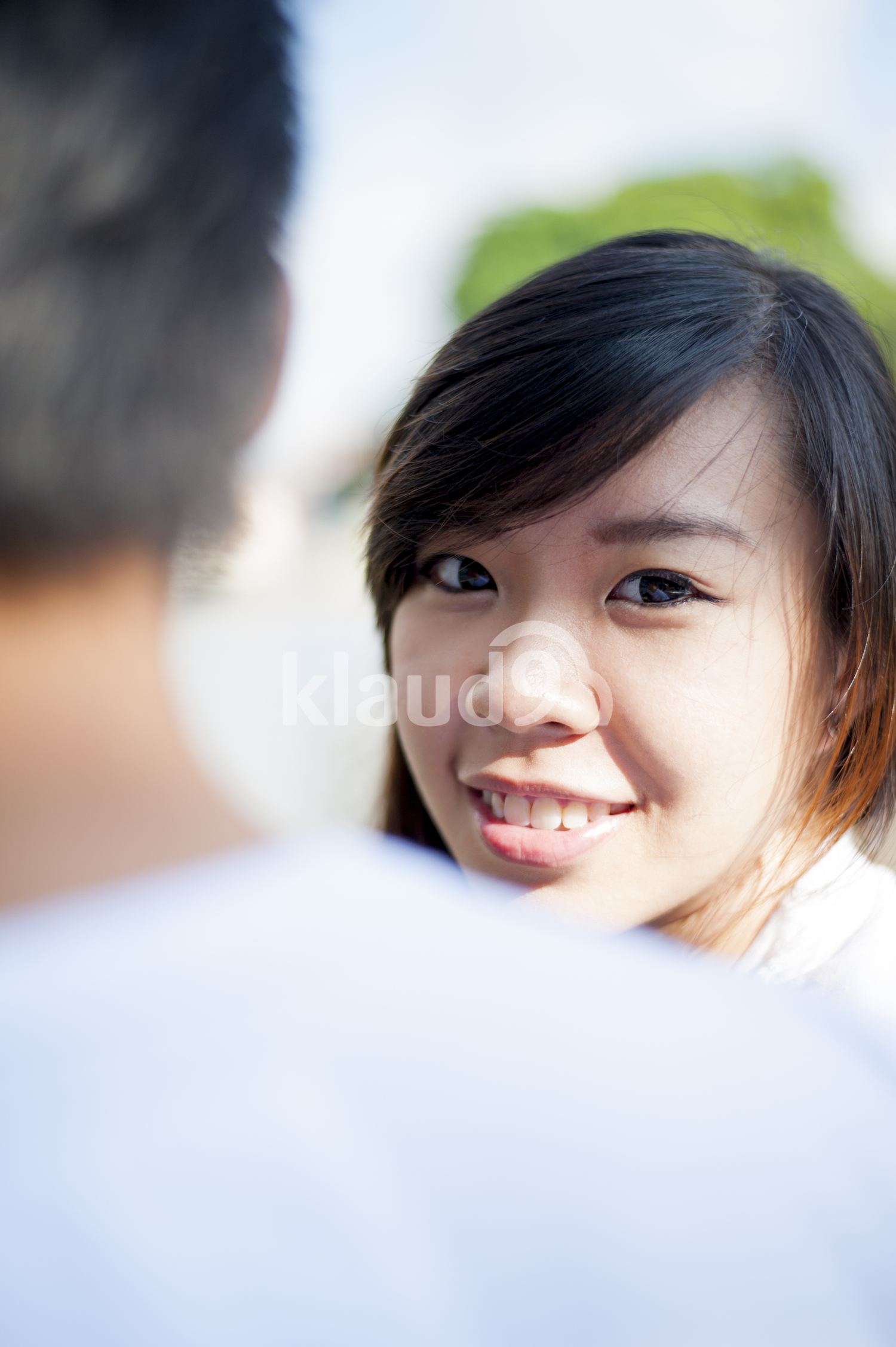 Portrait of a young Chinese lady