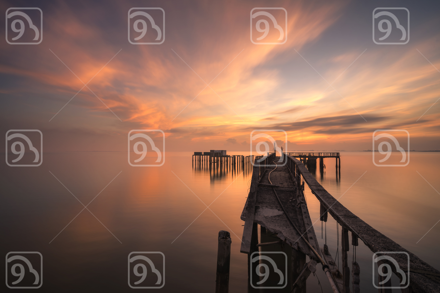 Tanjung Piai Boardwalk in Malaysia 