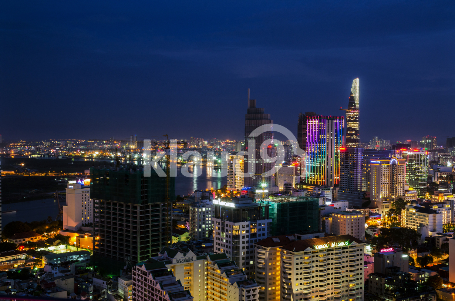 Ho Chi Minh city night