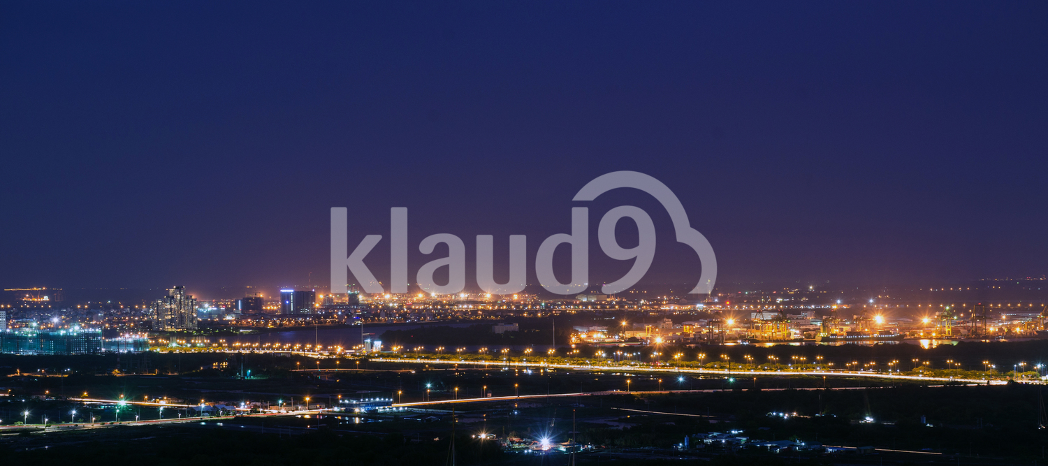 Ho Chi Minh city at night