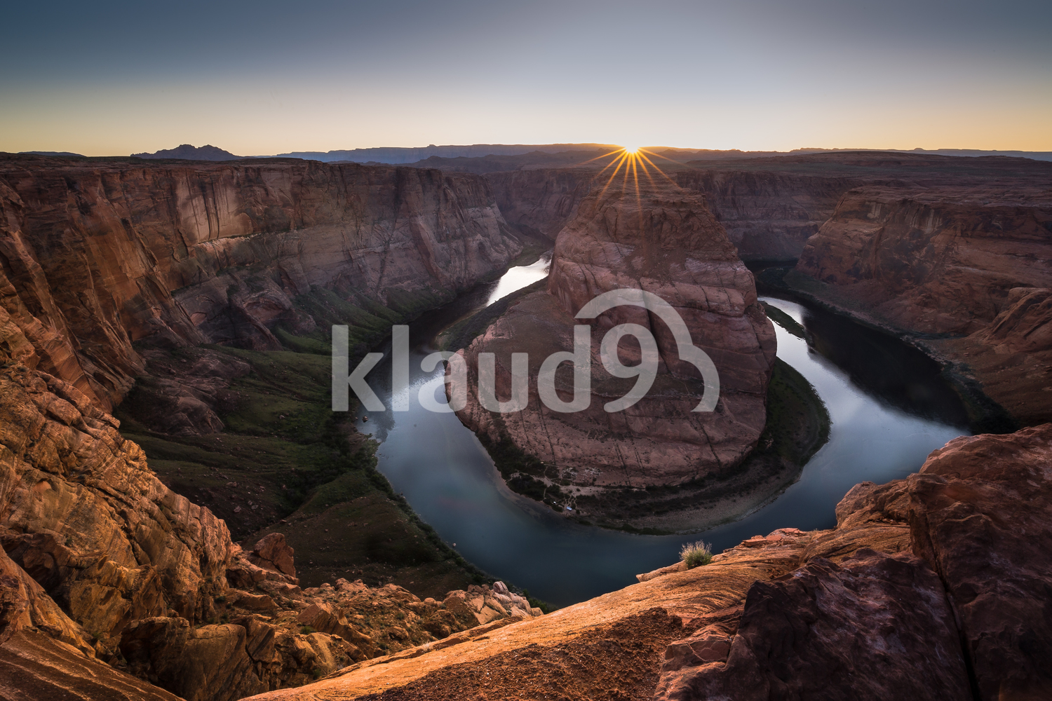 Sunrise at Horseshoe Bend,USA