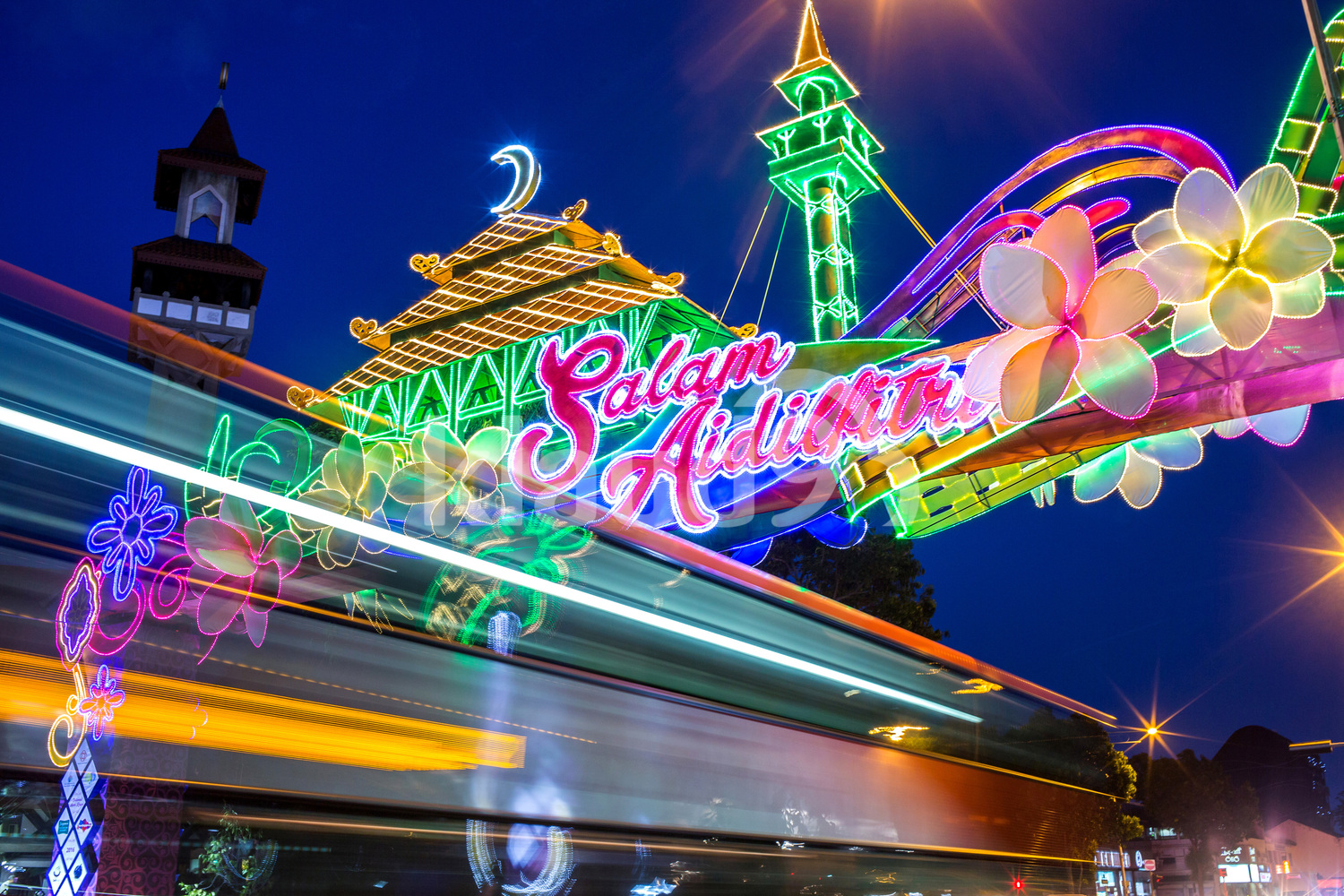 Light up during Hari Raya in Singapore