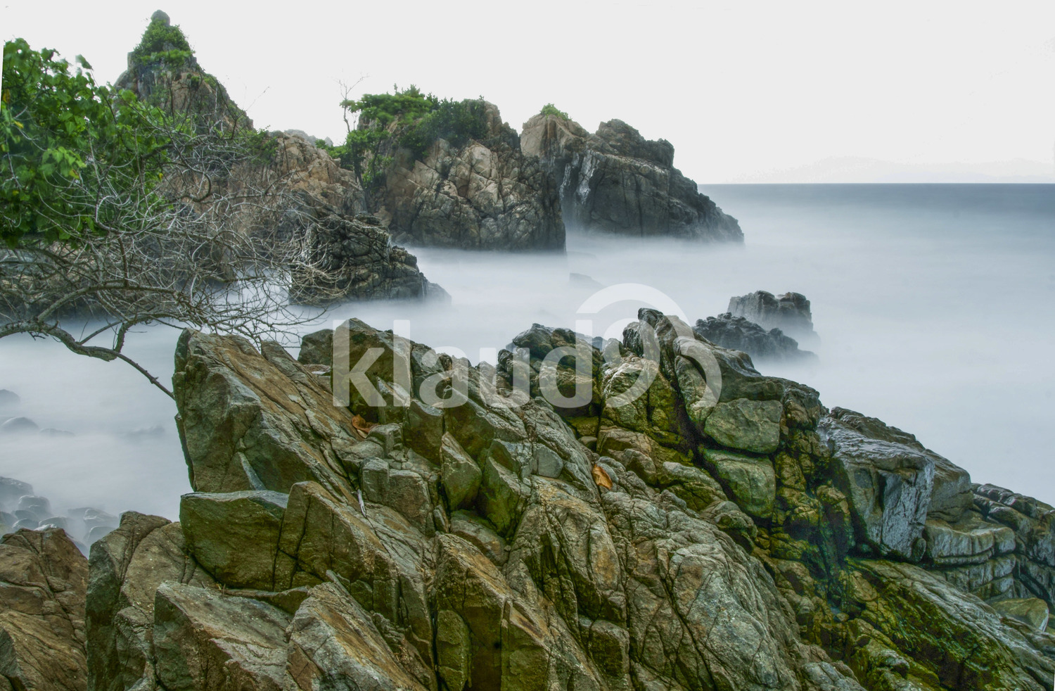 Be tough like strong, solid rocks in the sea.