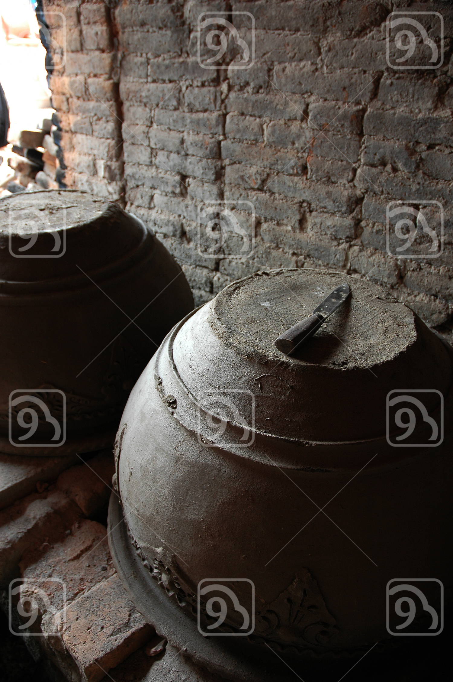 Traditional pottery from Serang Banten, Indonesia 