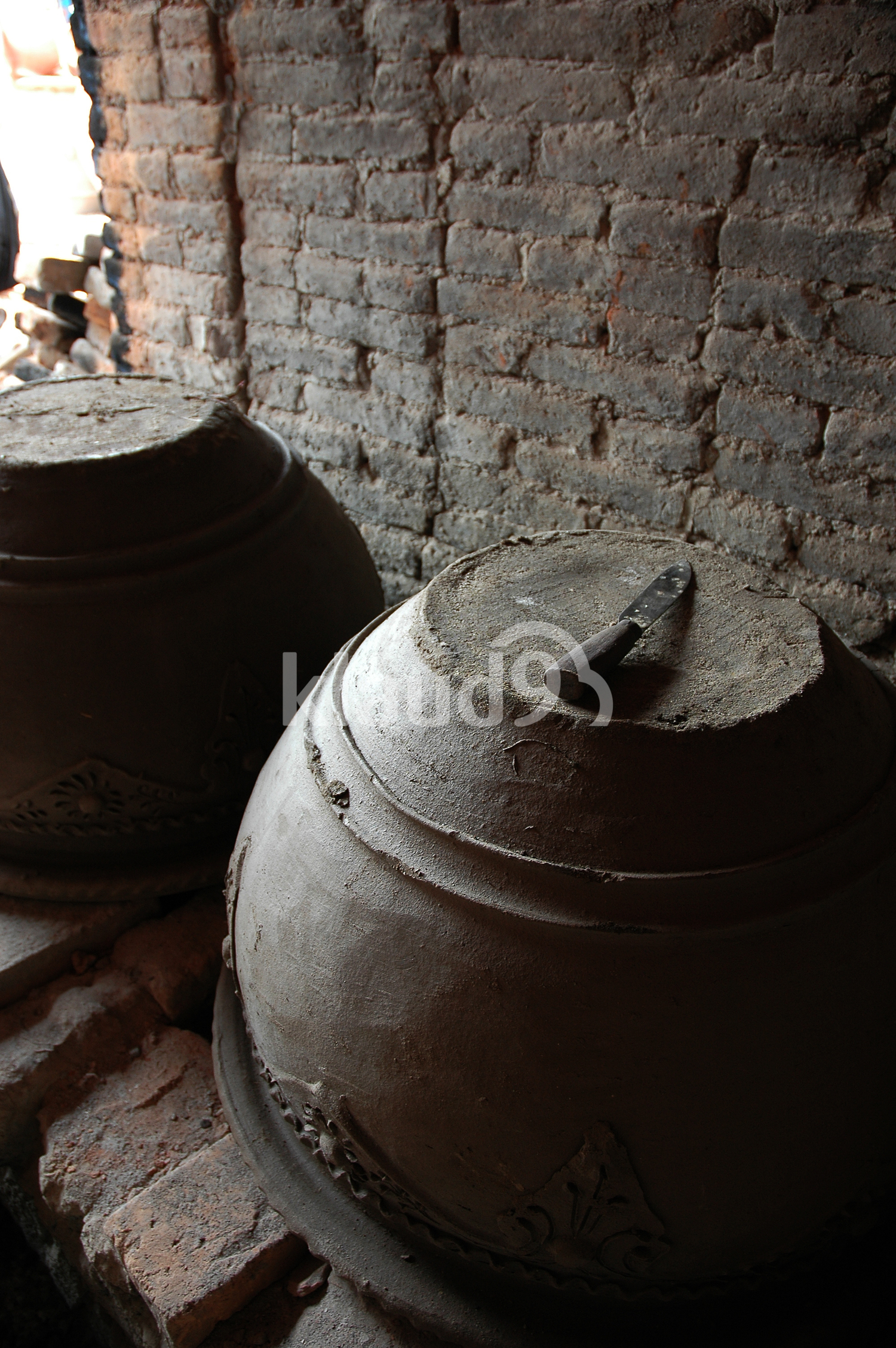 Traditional pottery from Serang Banten, Indonesia