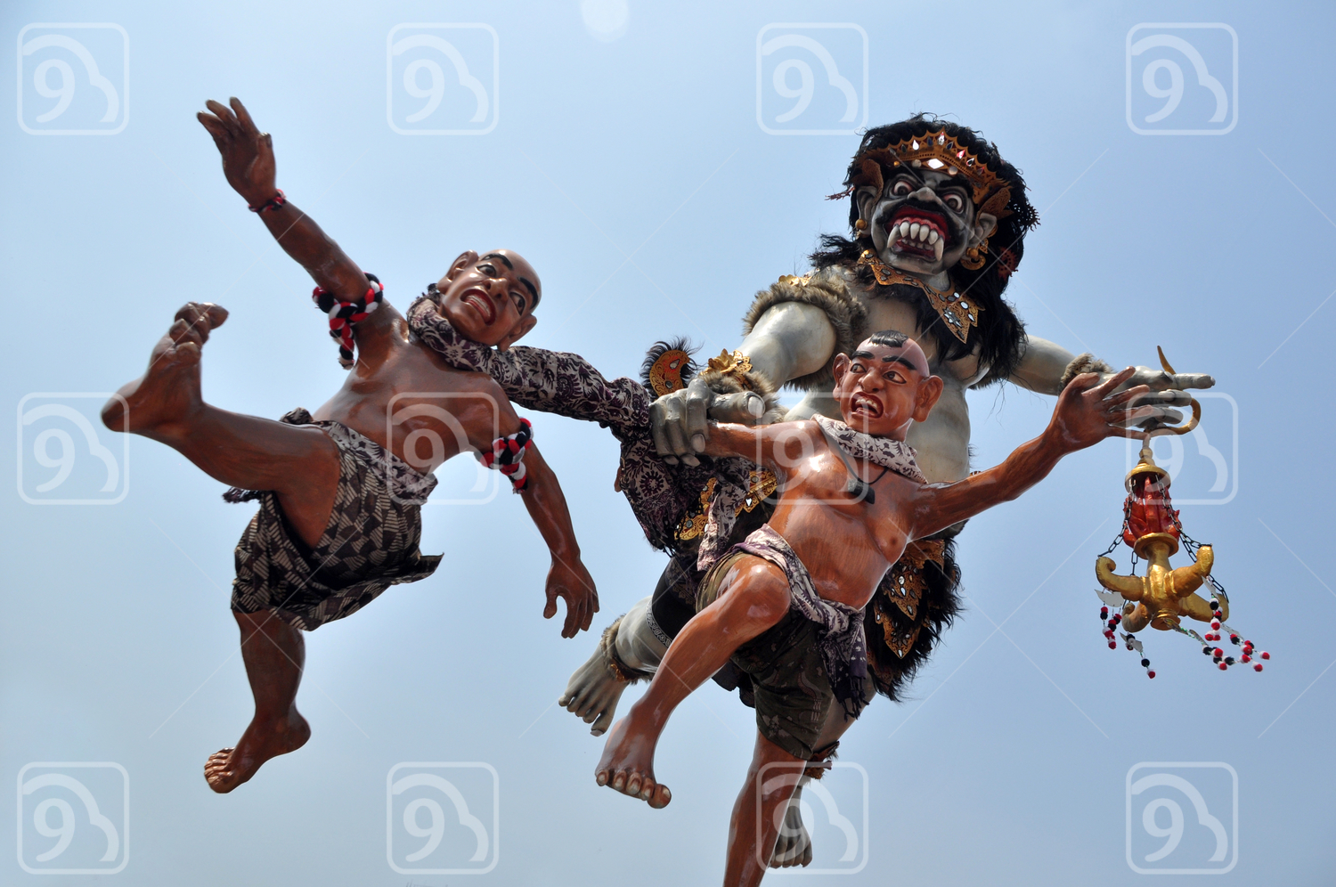 Ogoh-ogoh the Balinese demon symbol 