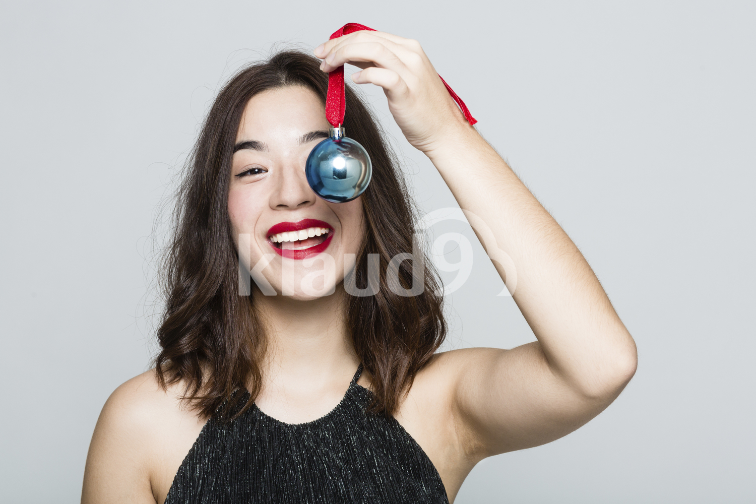 Pretty Woman Smiling Happily 