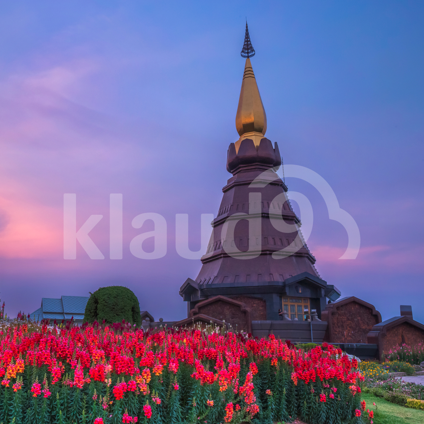 Doi Inthanon At Sunset