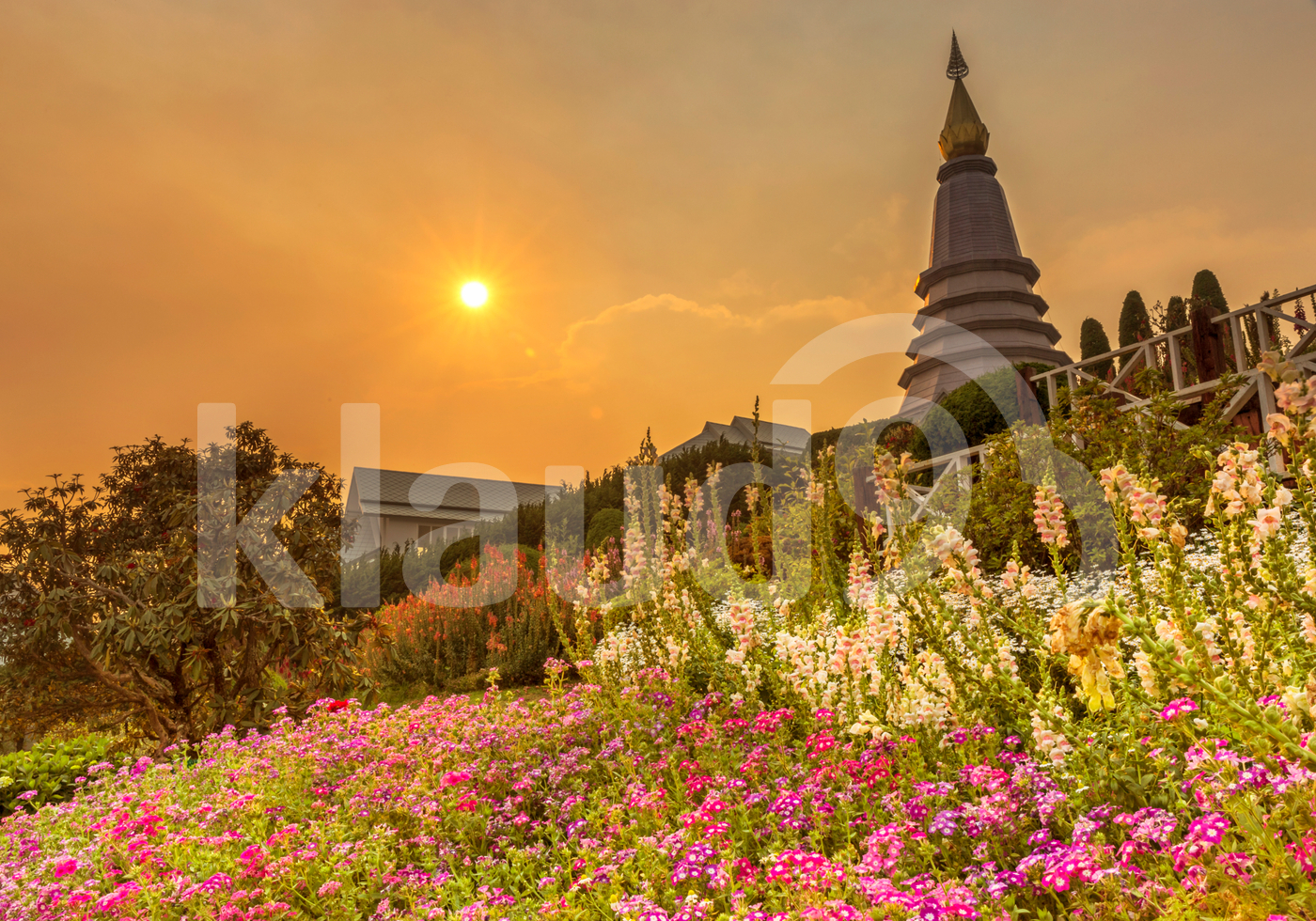 Doi Inthanon At Sunset