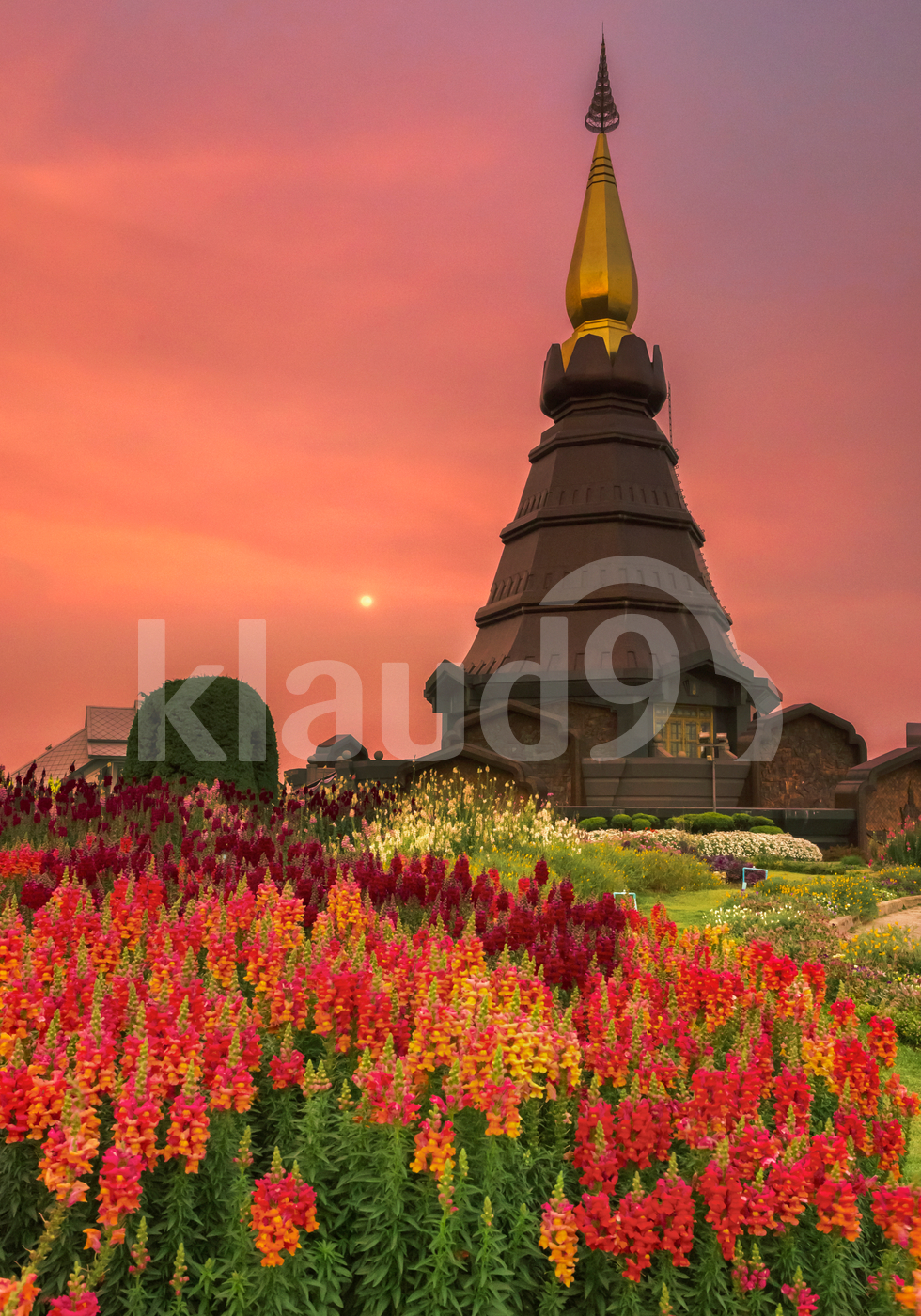 Doi Inthanon At Sunset