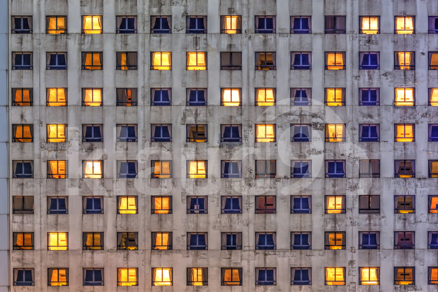 Hong Kong Residential at Night