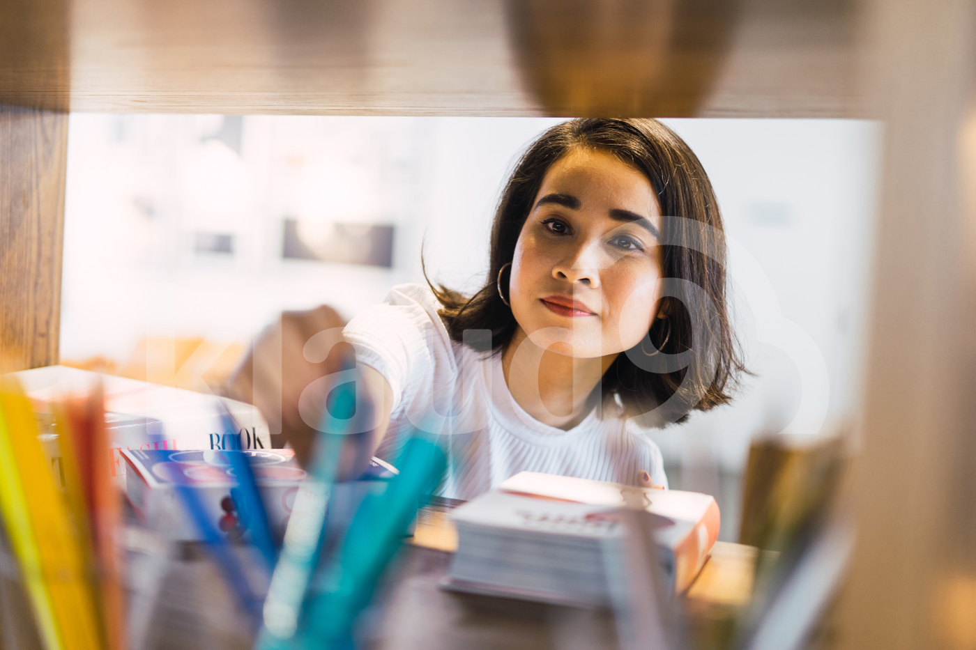 Asian woman in the office