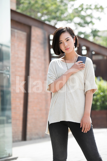 Beautiful young Chinese woman