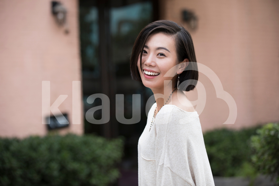 Beautiful young Chinese woman