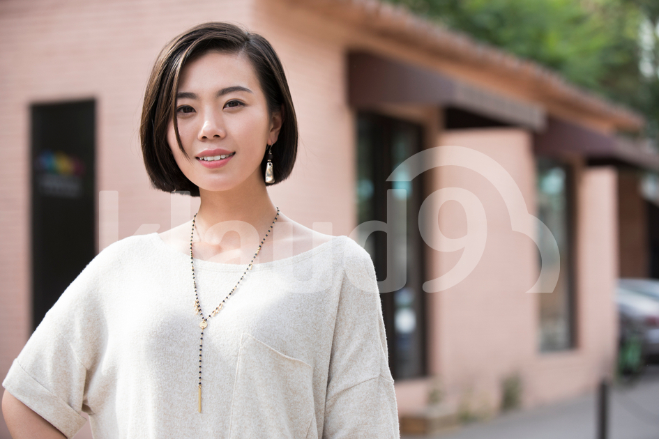 Beautiful young Chinese woman