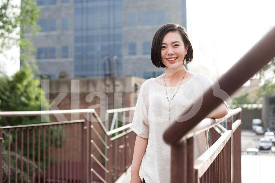 Beautiful young Chinese woman