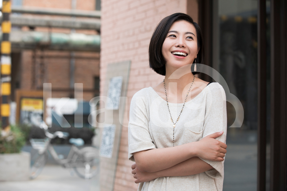 Beautiful young Chinese woman