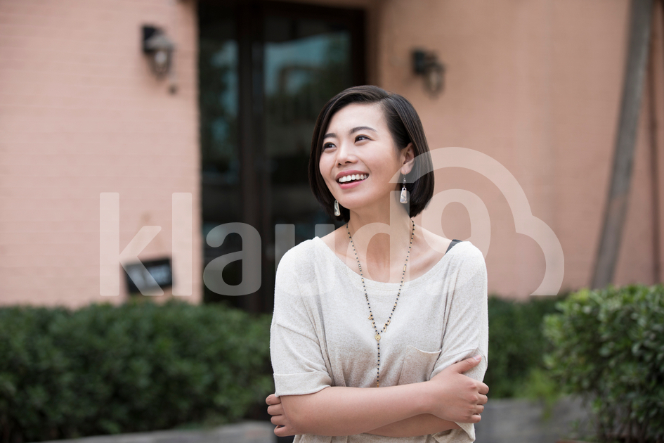 Beautiful young Chinese woman